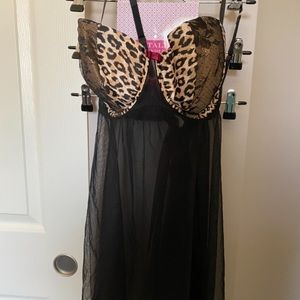 Beautiful sheer lingerie gown